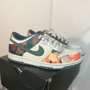 Nike Dunk Low SE Sail Multi-Camo